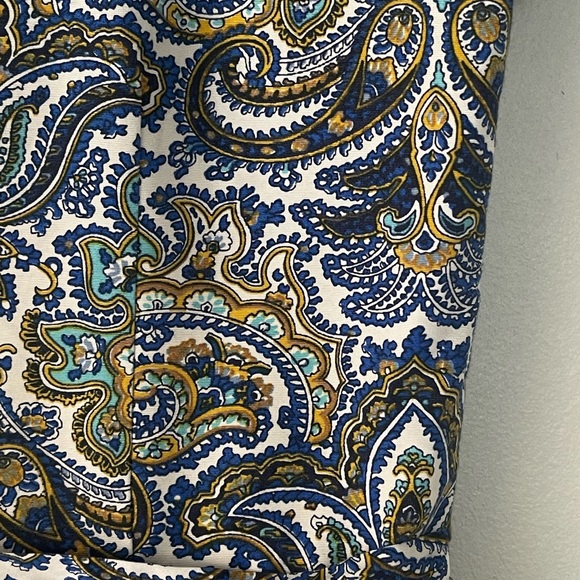 J. Crew Silk Dolores Dress Peacock Paisley - Picture 12 of 12